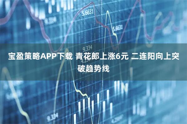 宝盈策略APP下载 青花郎上涨6元 二连阳向上突破趋势线